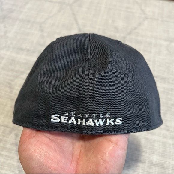 47 Brand Adult NFL Football Seattle Seahawks Blue Fitted Hat XL - Picture 4 of 6